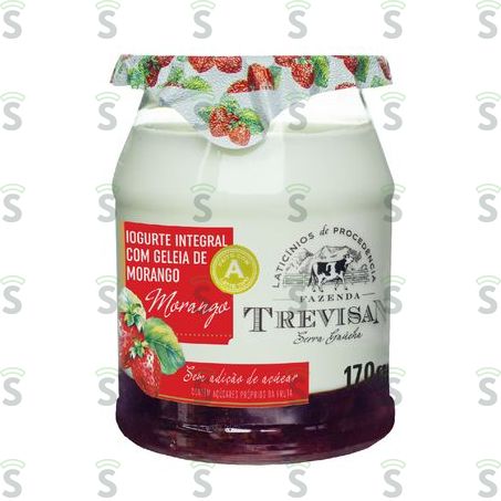  Iog Natural Trevisan 170g Geleia Morango