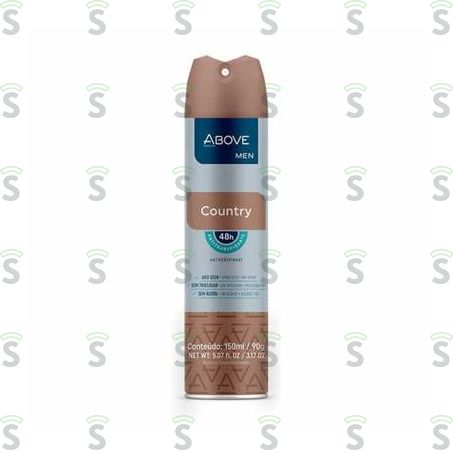  Desodorante Above Men Country Aerosol 150ml