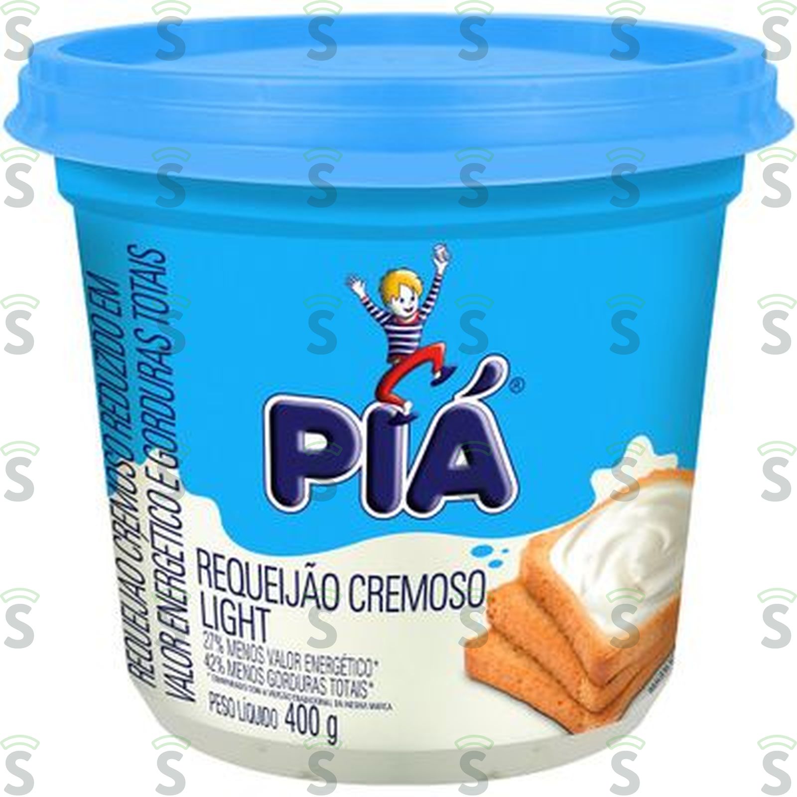 Requeijao Cremoso Pia Light 400G