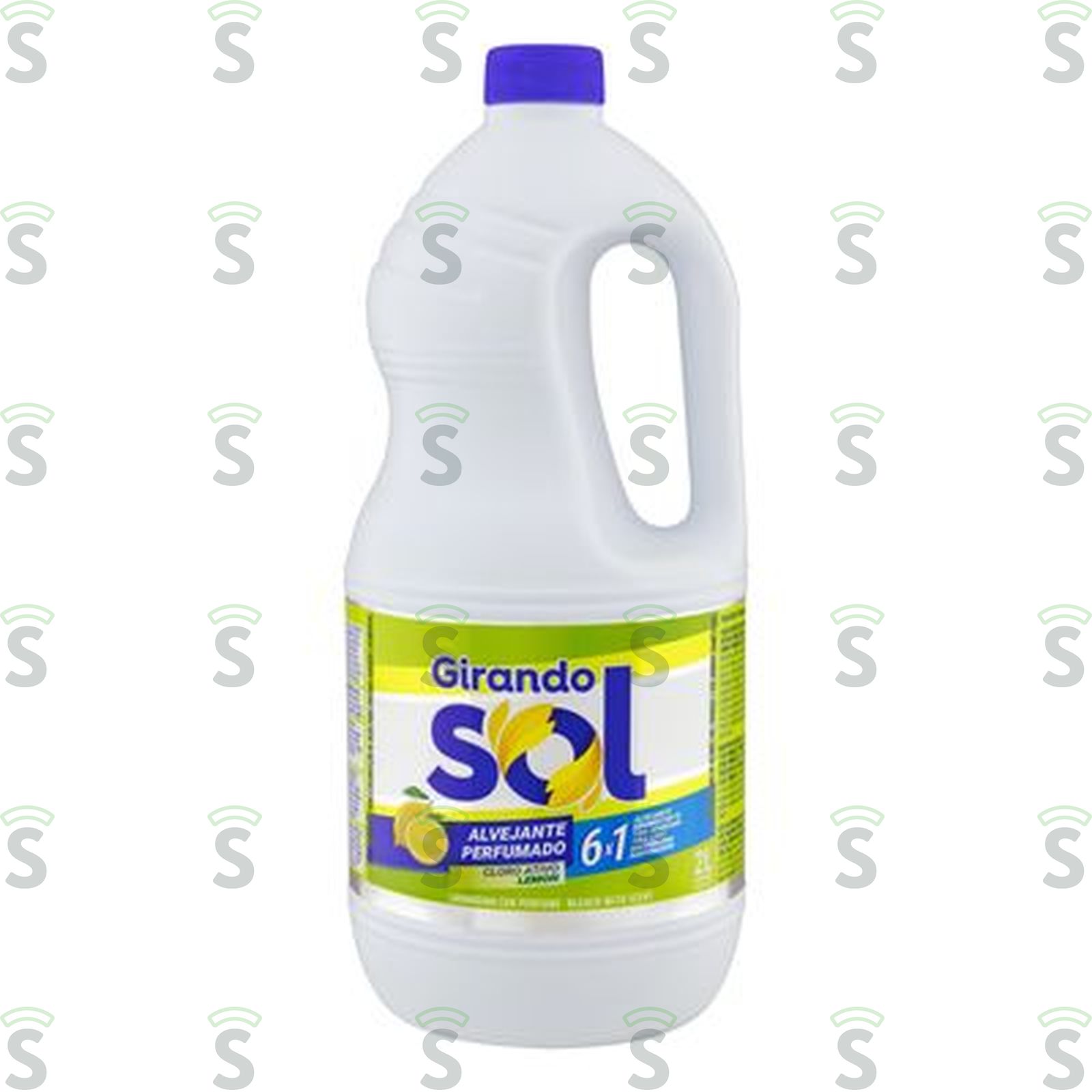 Alvejante com Cloro Girando Sol Lemon Galão 2lt