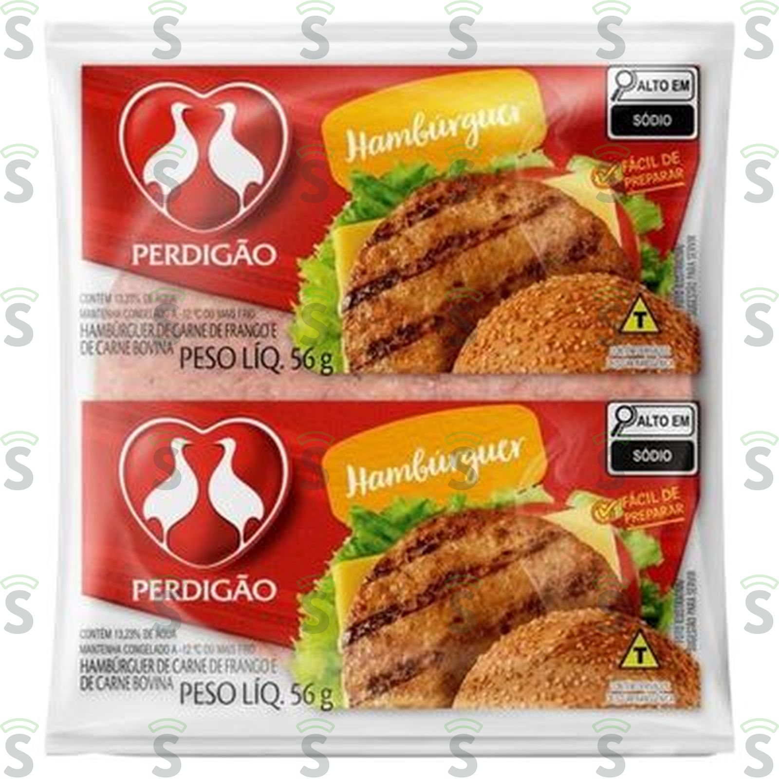 Perdigao-hamburger 56g
