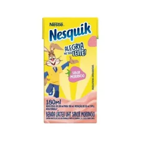  Nesquik-bebida Lactea 180ml Morango