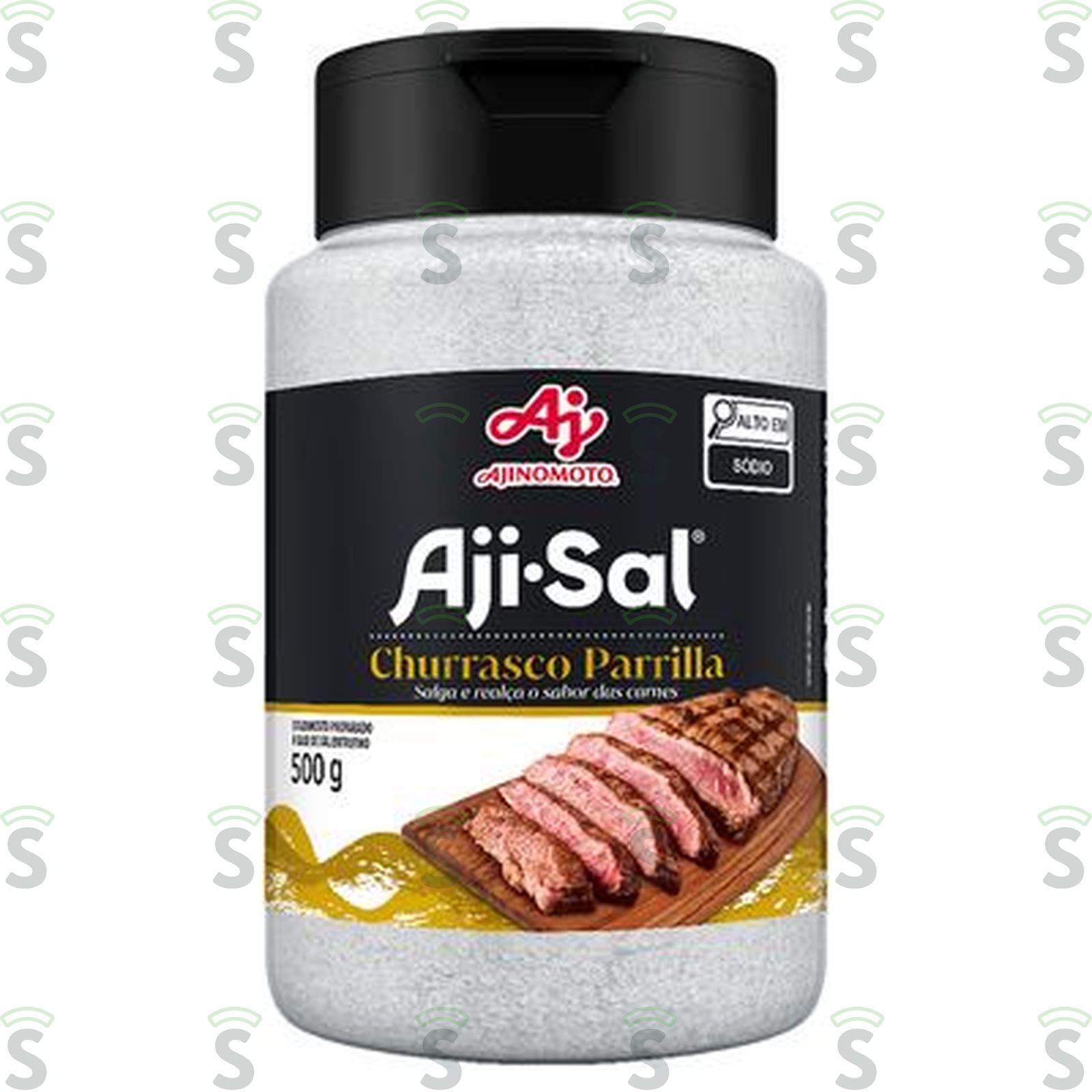 Sal de Parrilla Para Churrasco Aji-sal Frasco 500G