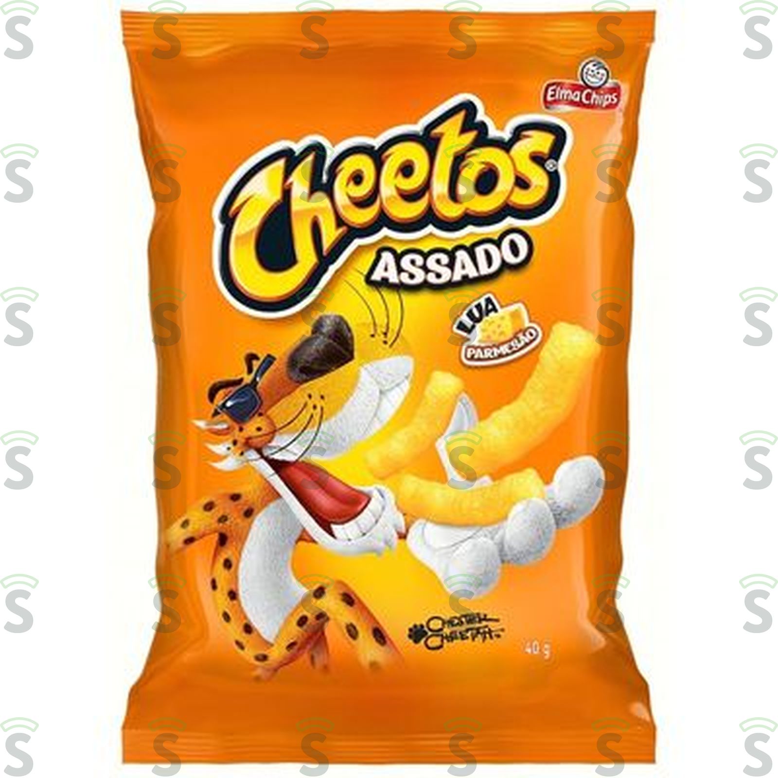 Elma chips-cheetos 40g lua parmesao