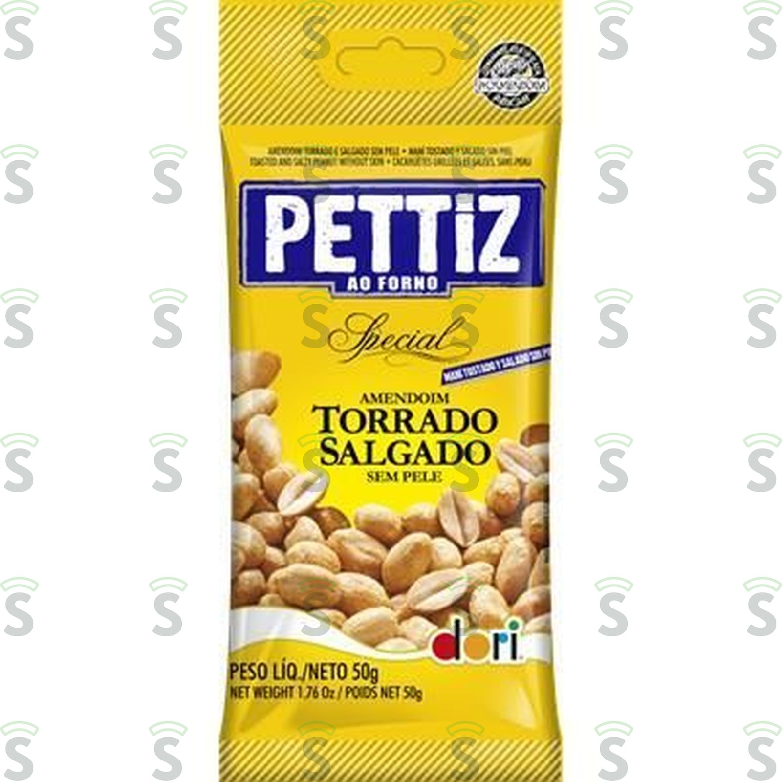 AMENDOIM PETTIZ 50G TORRADO E SALGADO