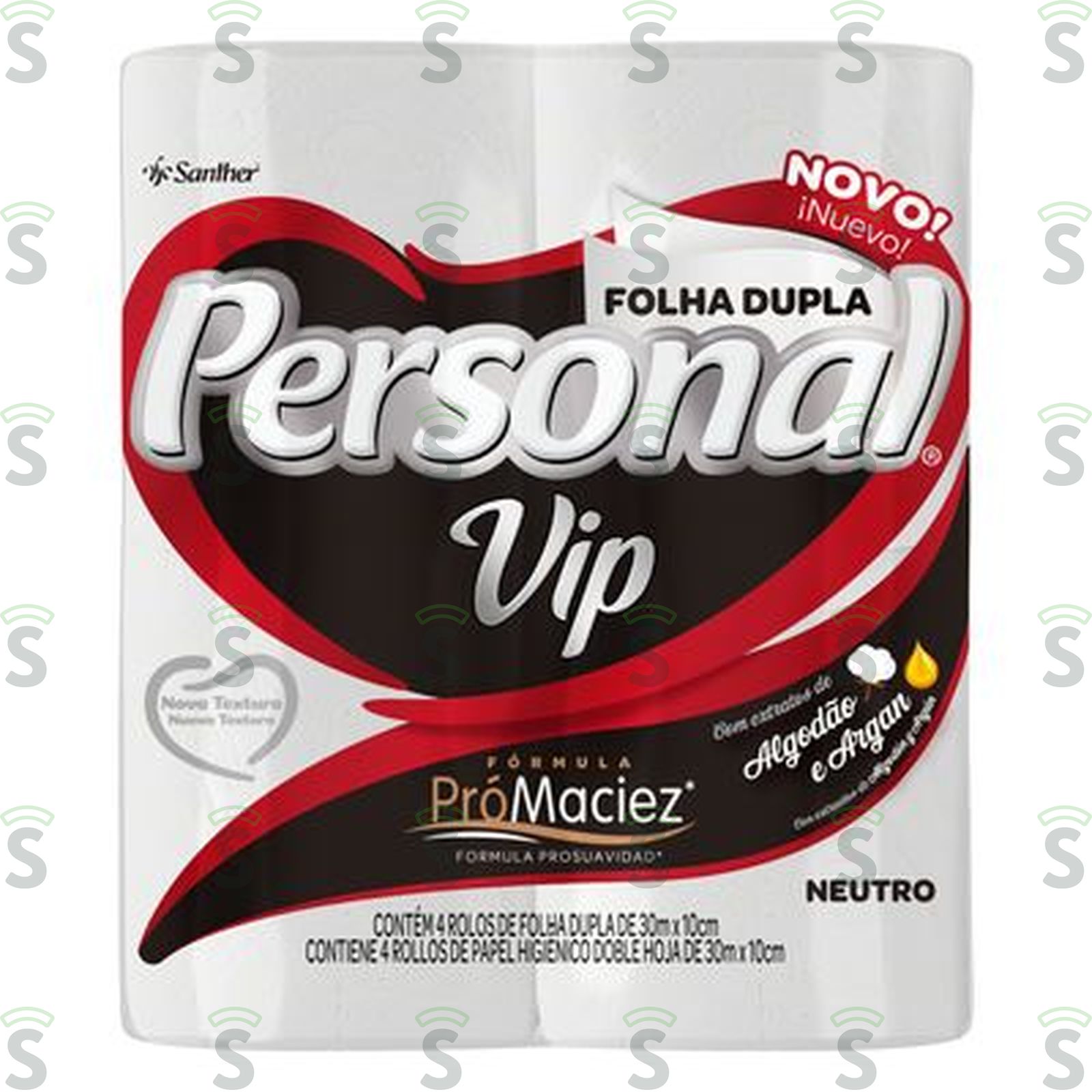 Papel Higiênico Personal Vip Neutro 4x1 30M