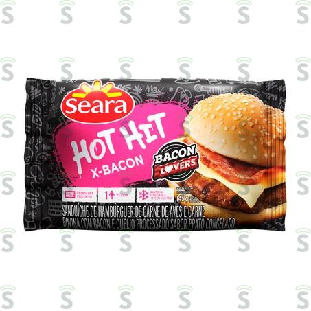  Sanduíche Seara Hot Hit X-bacon 145g