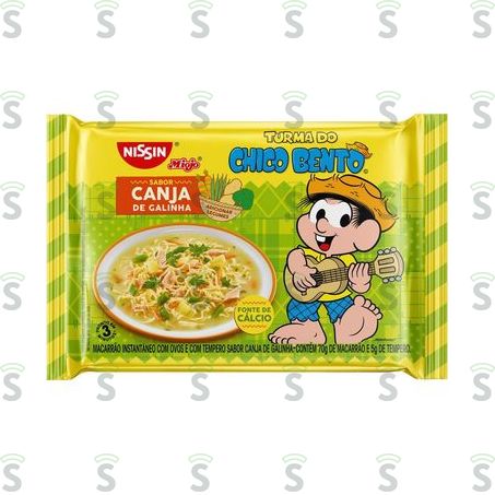  Macarrao Nissin Chico Canj.gal 75g