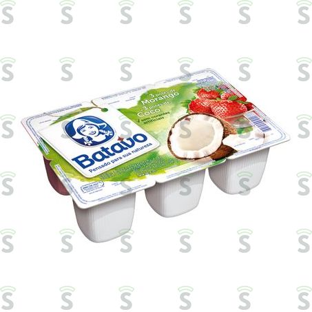  Batavo-bebida Lactea 510g Morango/coco