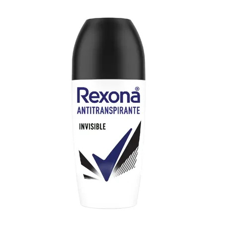 DESODORANTE REXONA 50ML ROLL ON FEM INVISIBLE ANTIB