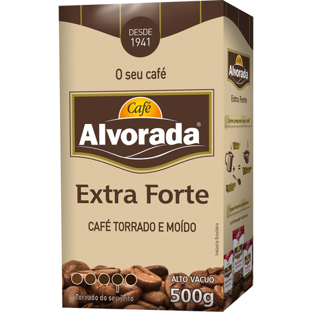 Café Alvorada 500g - Extraforte - A Vácuo