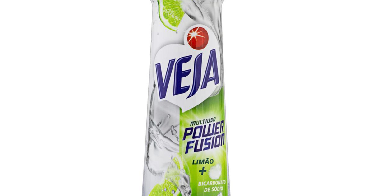 Limpador Multiuso Veja 500ml - Power Fusion - Limão