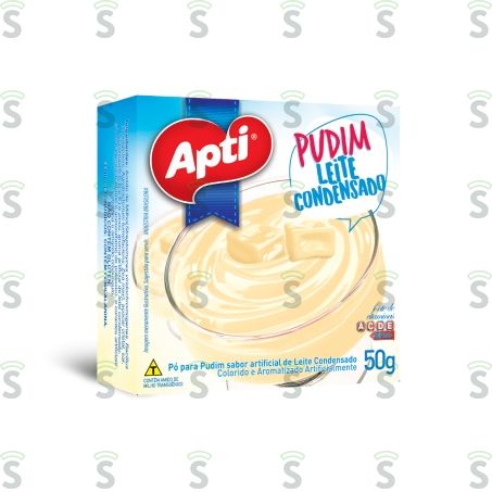  Pudim Apti Sabor Leite Condensado Caixa 50gr