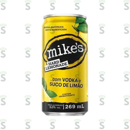  Bebida Mista Alcoólica Mike's Hard Lemonade Lata 269ml