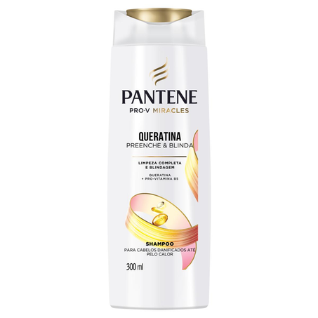 Shampoo Pantene 300ml - Queratina