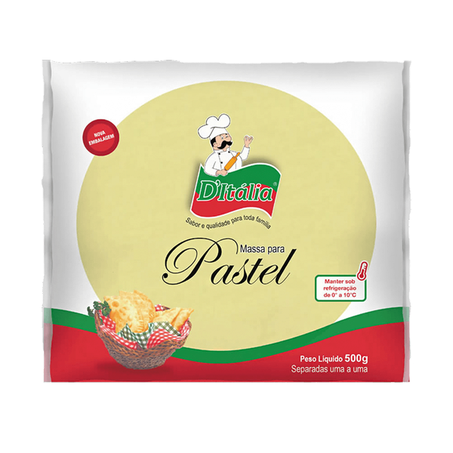 Massa pastel d´itália 500g grande colonia