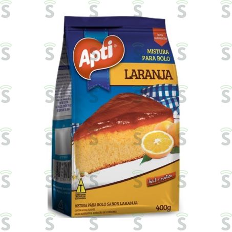 Mistura Para Bolo Apti Laranja 400g