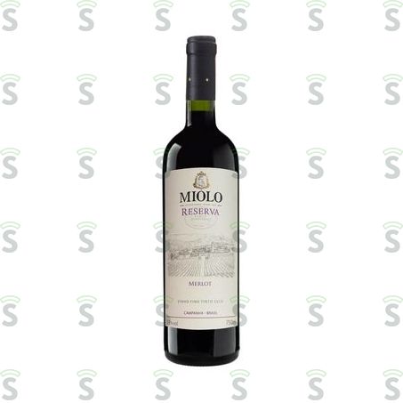  Vinho Brasileiro Tinto Miolo Reserva Merlot Campanha Garrafa 750ml