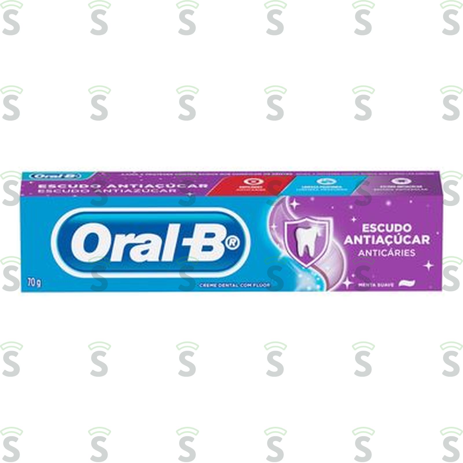 Creme Dental Oral-b Escudo Antiaçúcar Anticáries 70G