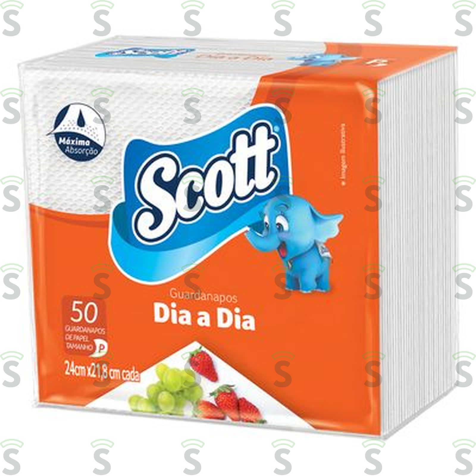 Scott-guardanapo papel 24x21.8cm c/50