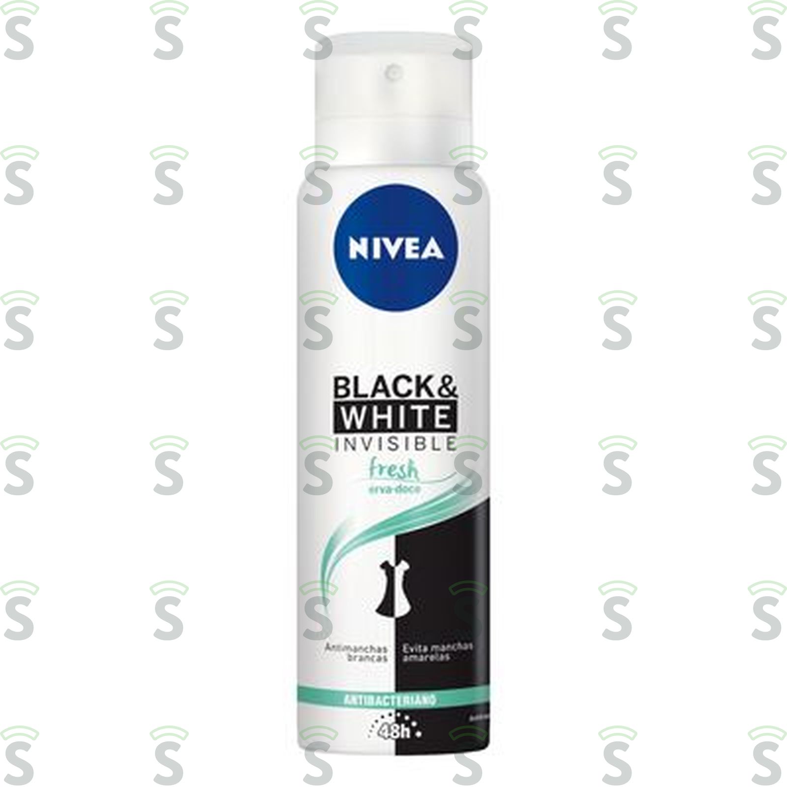 Desod. Nivea Aero Blackewhite Erva Doce Fem. 150ML