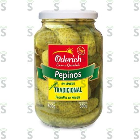  Oderich-pepino Em Vinagre 300g Tradicion