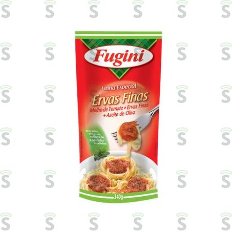  Molho Tom Fugini Ervas Finas Sc.300g