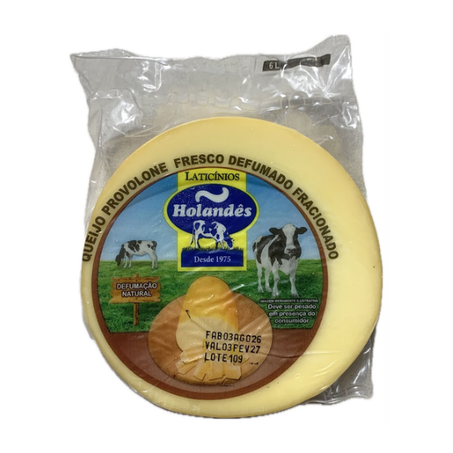 Queijo provolone defumado holandes fracionado - aproximadamente 250g