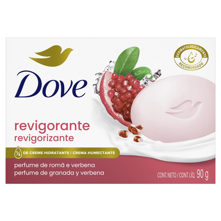 Sabonete Dove 90g - Go Fresh - Romã e Verbena
