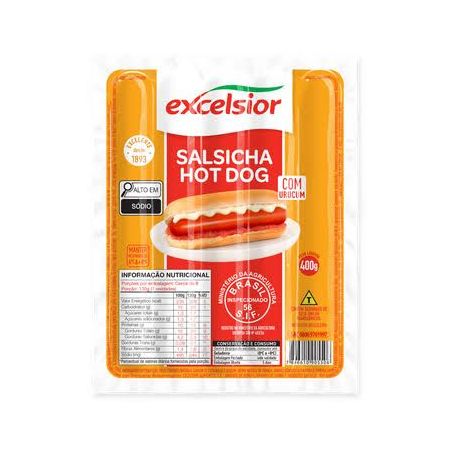 SALSICHA  HOT DOG EXCELSIOR (125129)