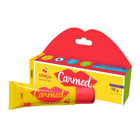 Hidratante Labial Carmed Cereja 10g 
 