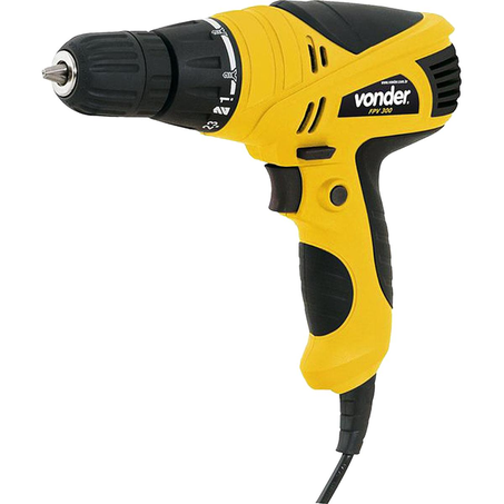 Furadeira e Parafusadeira Vonder 127V - Talandro de Impacto 3/8
