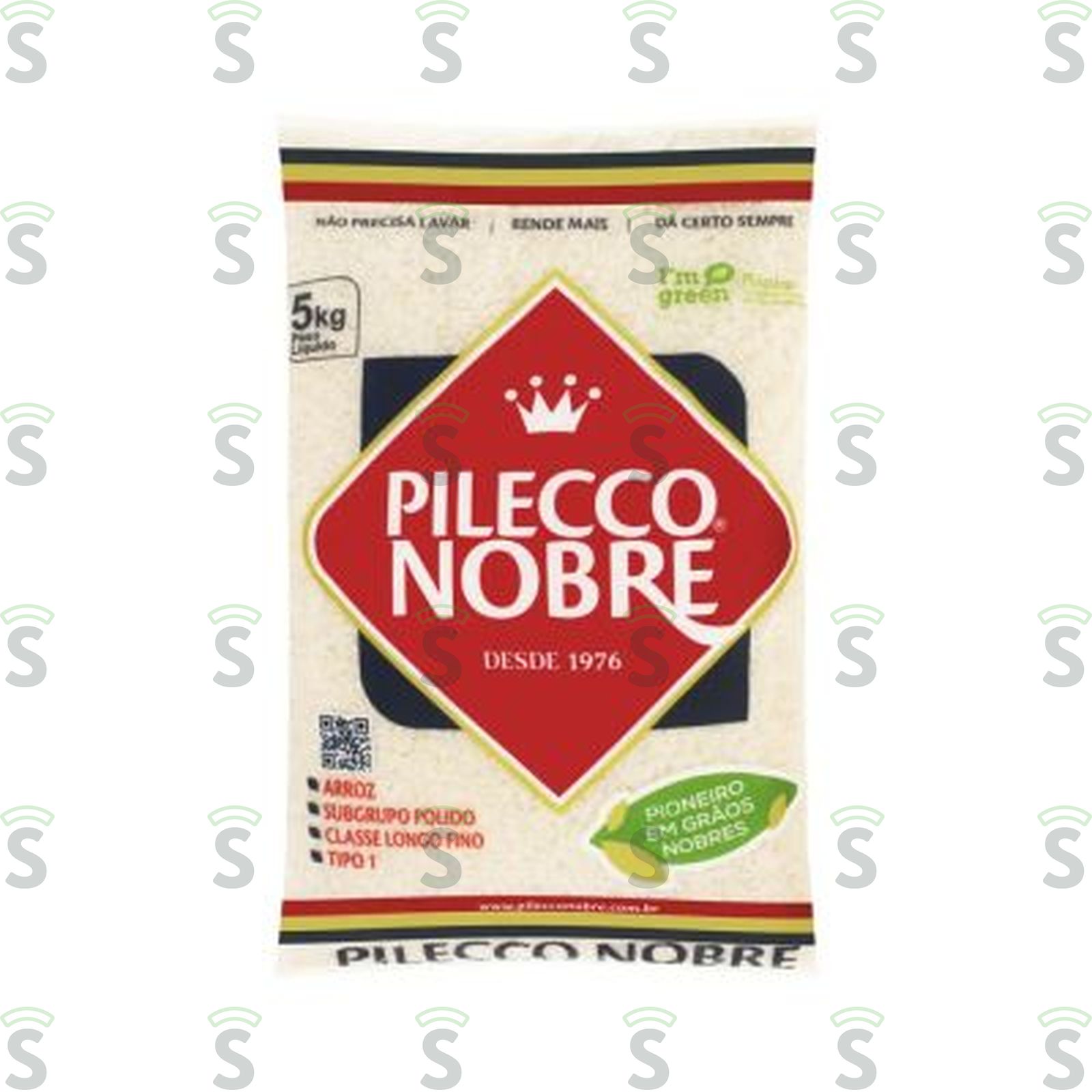 Arroz Tipo 1 Pilecco Nobre Pacote 5KG