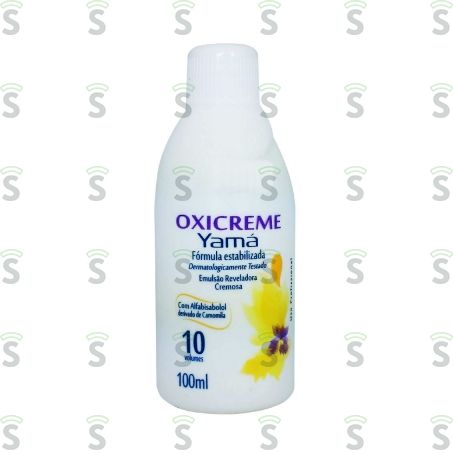  Água Oxigenada Yama Oxicreme 10 Volumes Embalagem 100ml