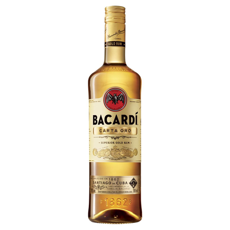 Rum Bacardí Carta 700ml - Oro