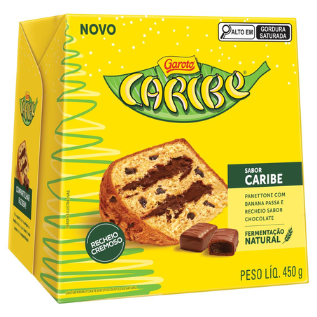 Panettone Garoto 450g - Caribe