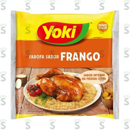  Farofa Pronta Yoki 200g Frango