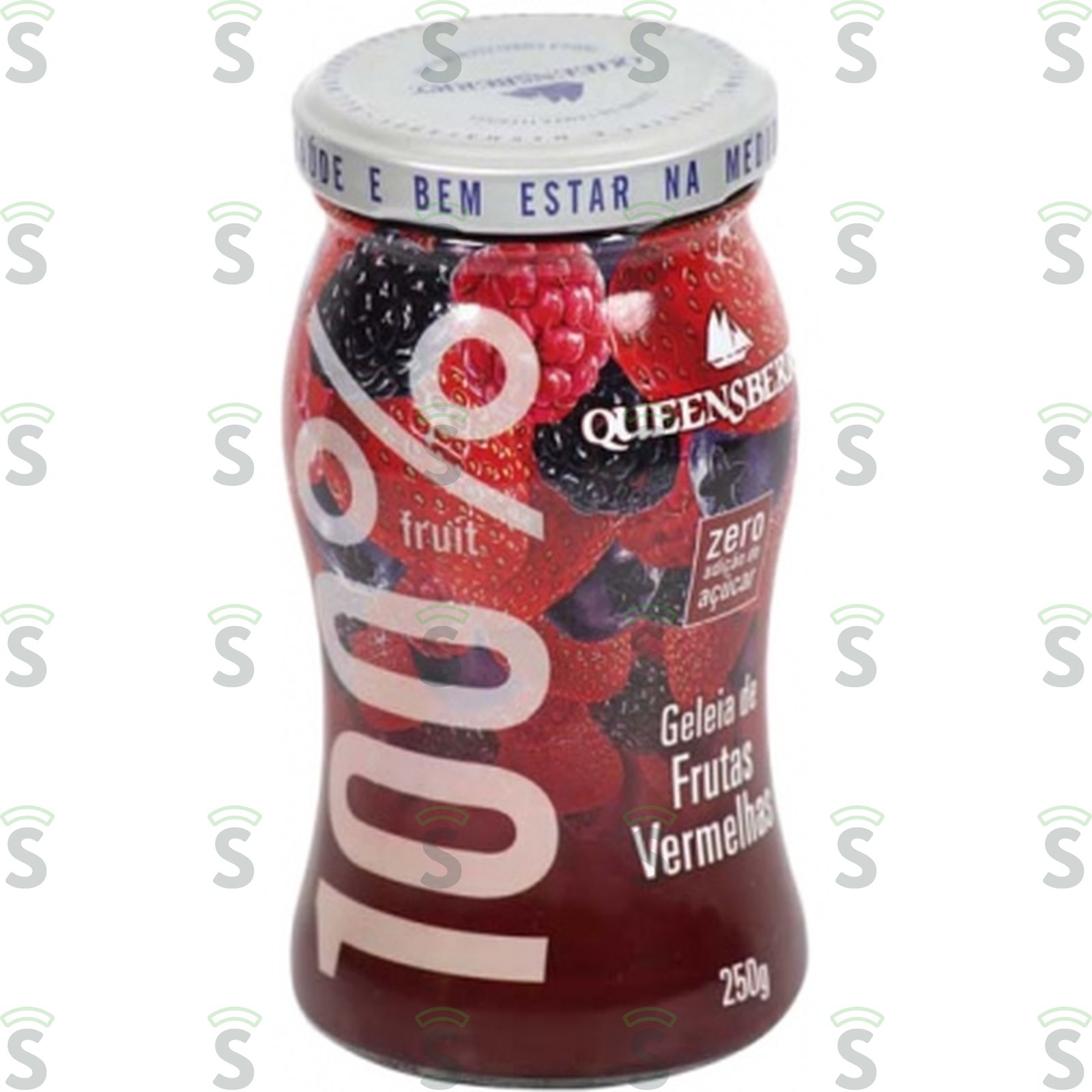 Geléia Queensberry 100% Frutas Vermelhas Pote 250G