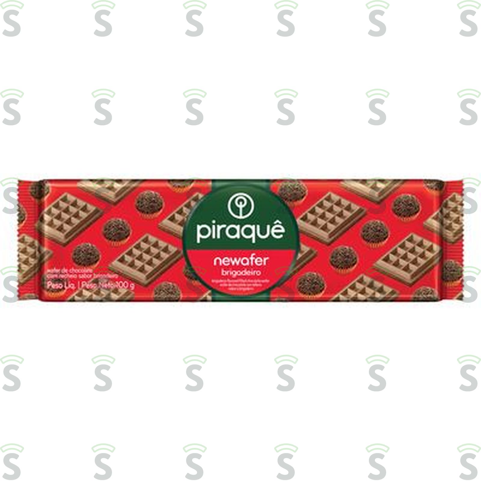 Biscoito Wafer Piraquê Brigadeiro Embalagem 100G