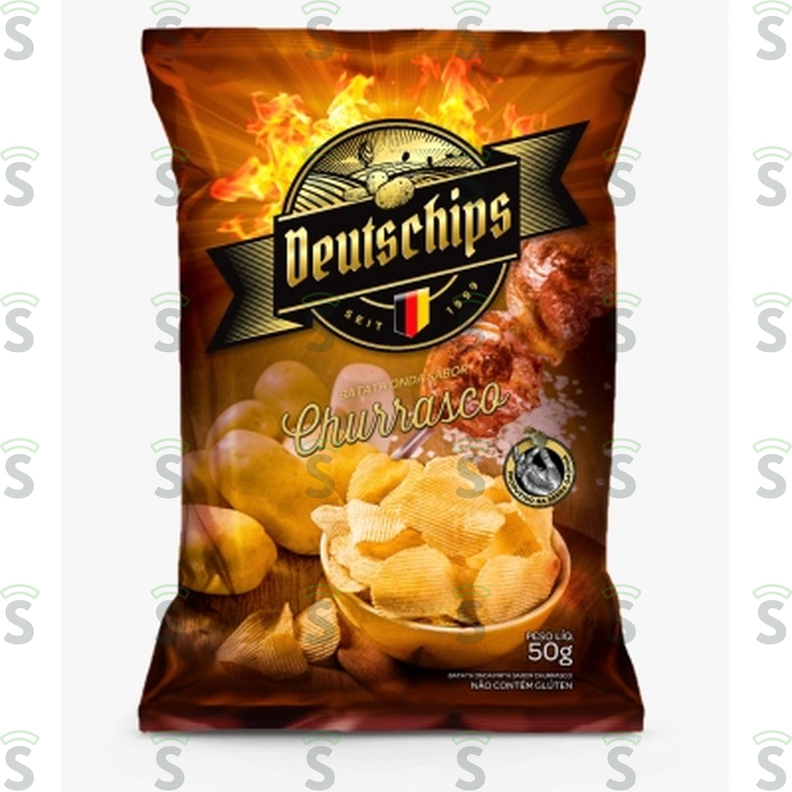 Deutschips-batata onda 50g churrasco