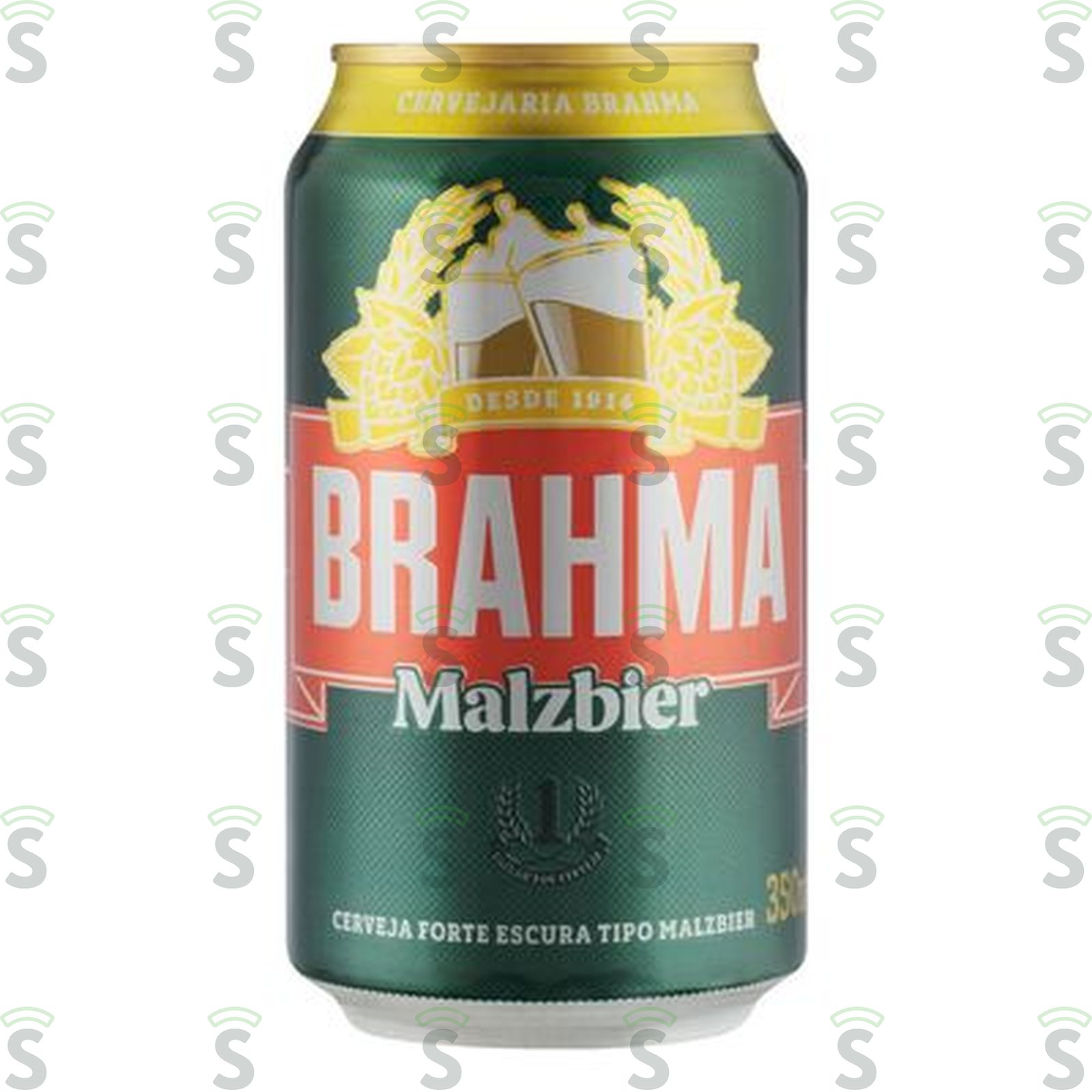 Cerveja Brahma Malzbier  Lata 350ml