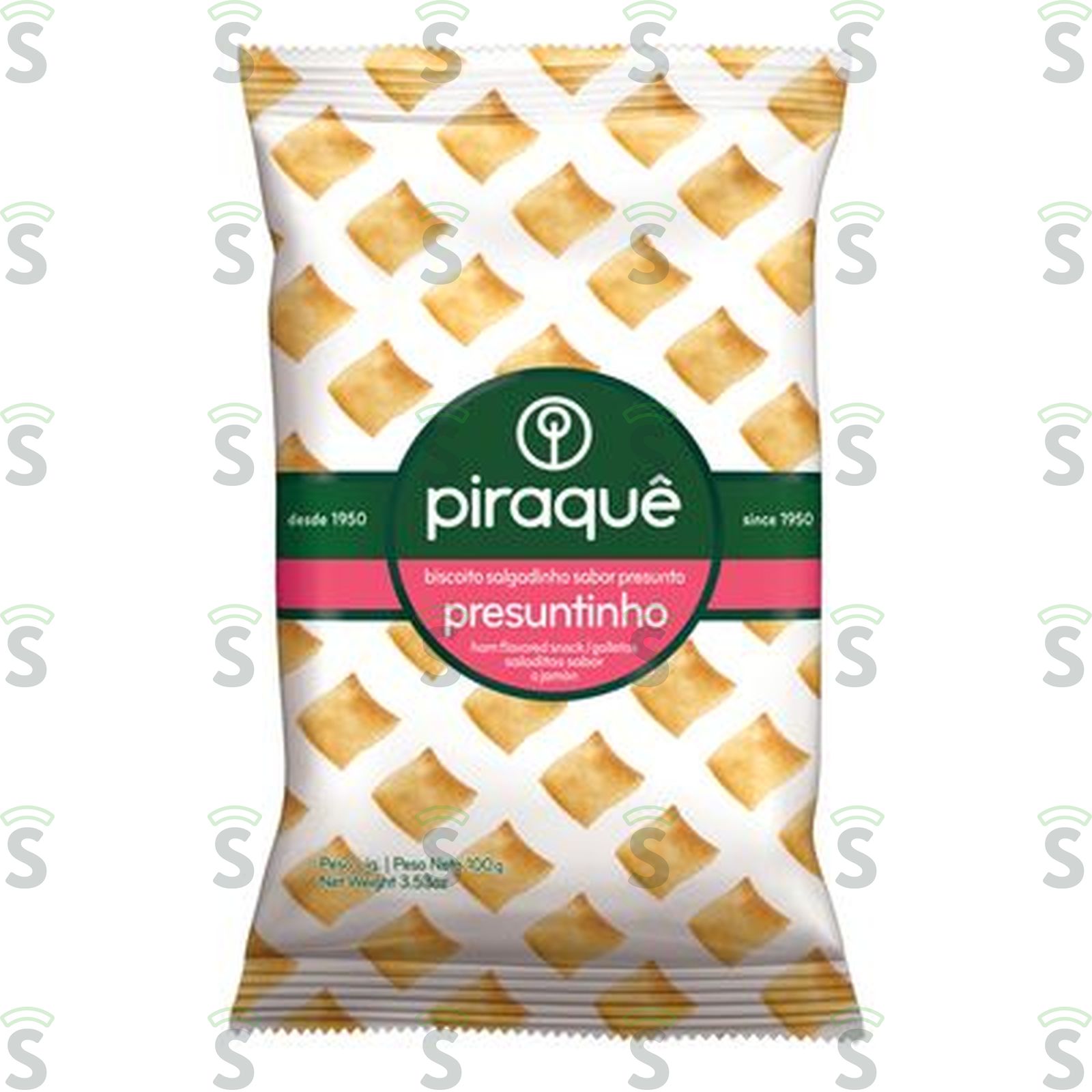 Biscoito Piraquê Presuntinho Pacote 100G