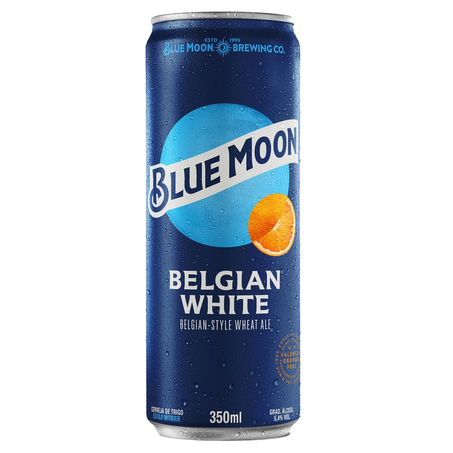 Cerveja Blue Moon 350ml - Belgian White - Lata