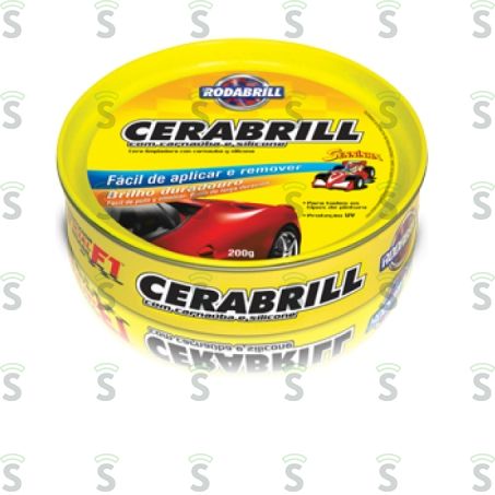  Cera Automotiva Rodabrill Lata 200g