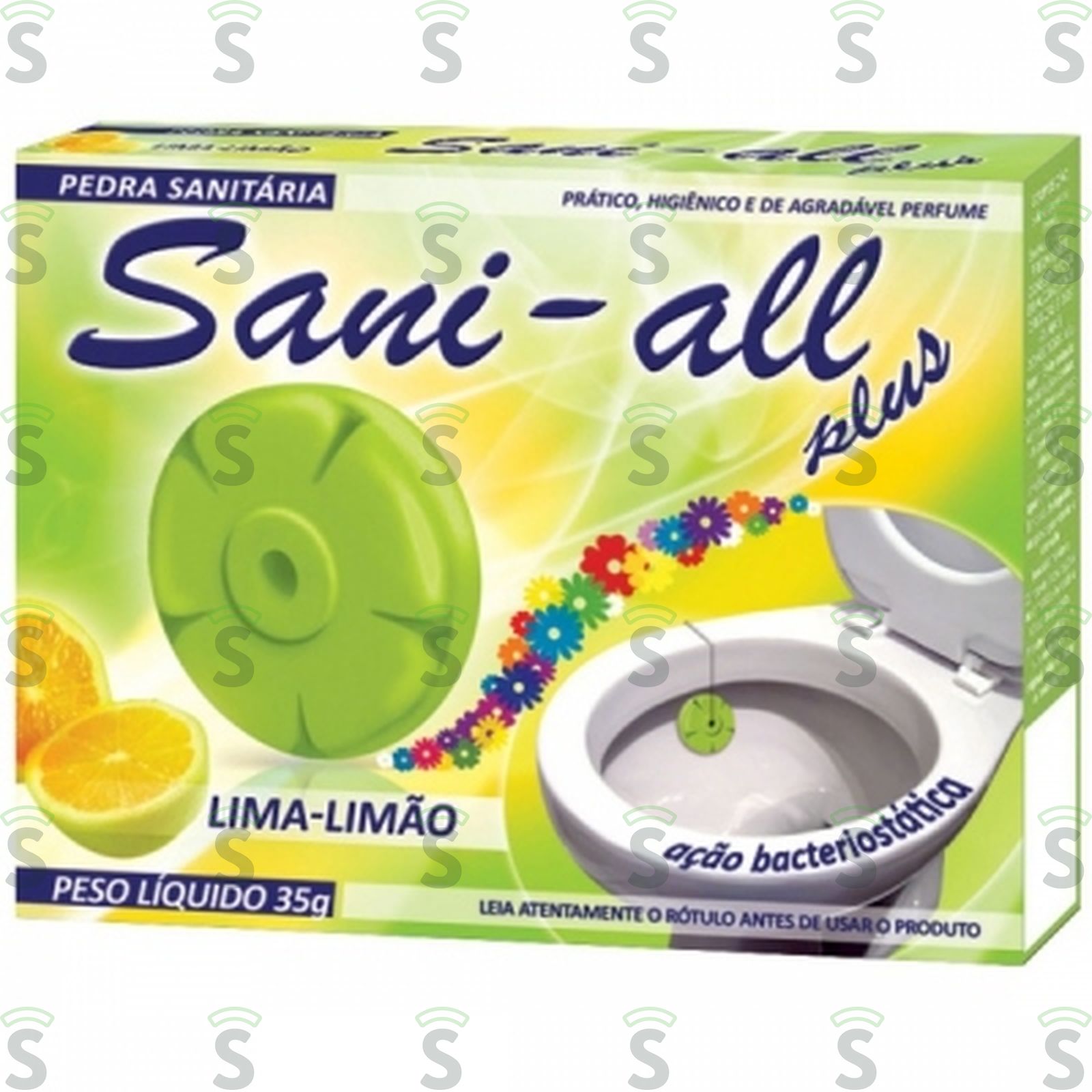 Sani all-pedra sanitaria 35g lima limao