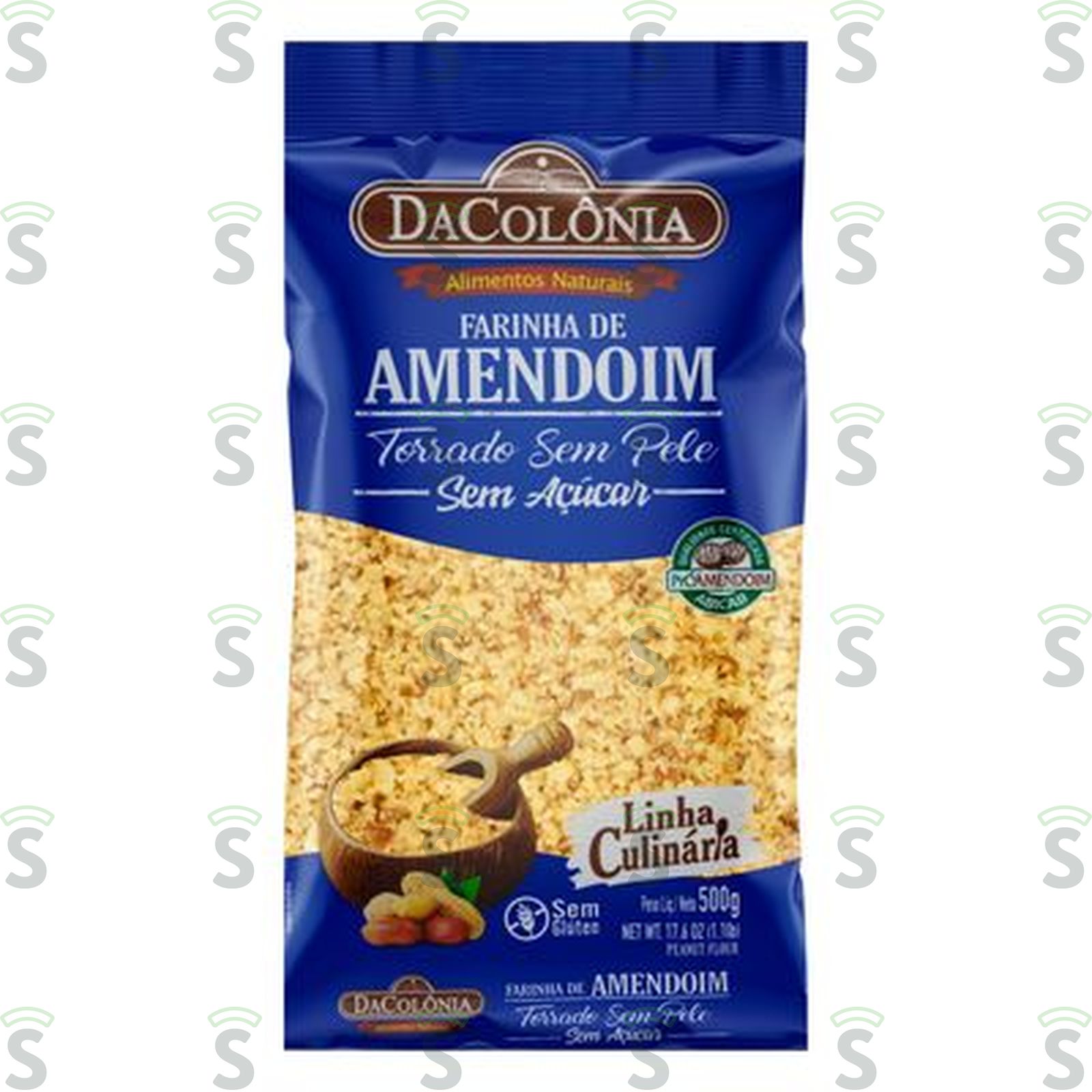 Farinha de Amendoim Dacolônia Embalagem 500G