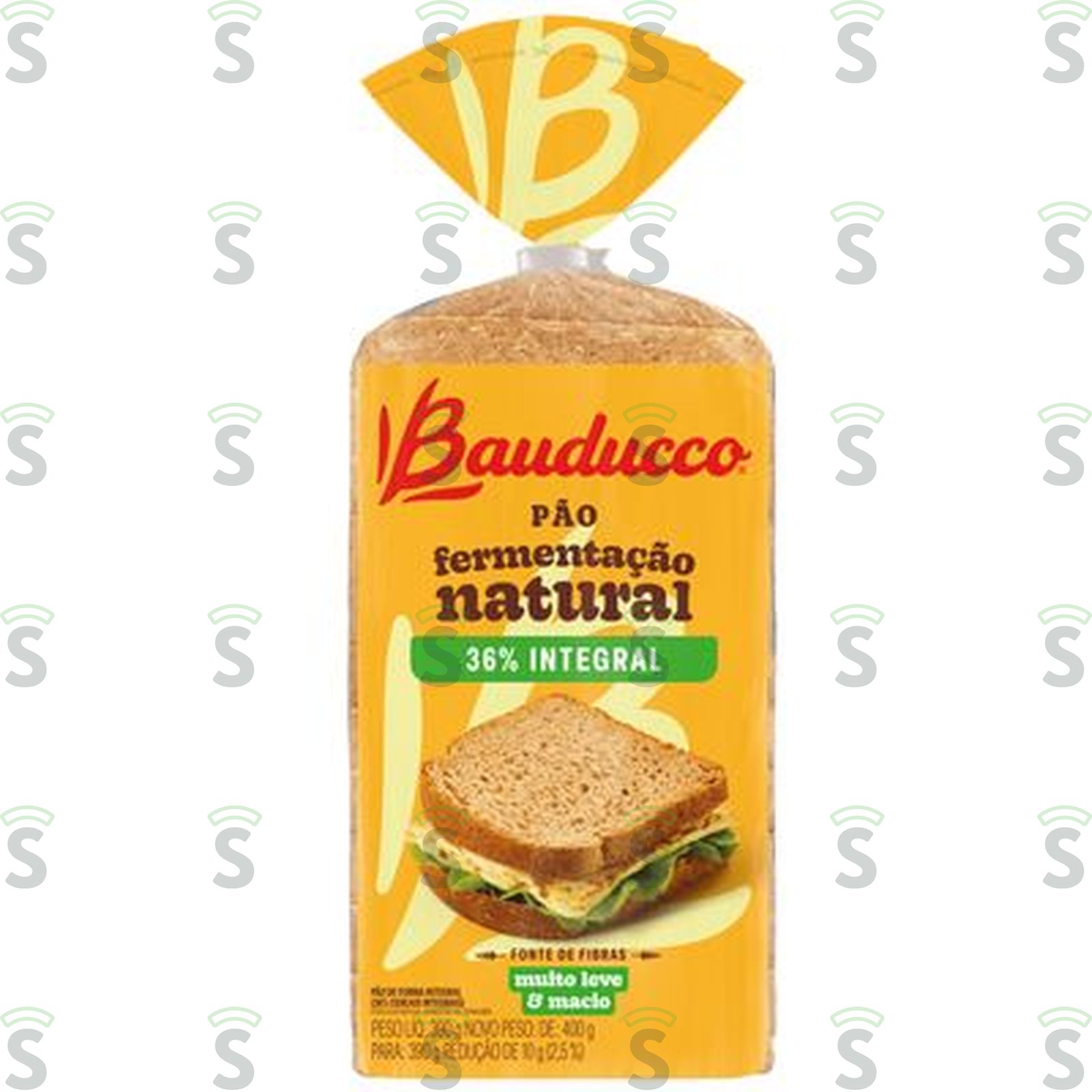Pão de Forma Integral Bauducco Pacote 390G