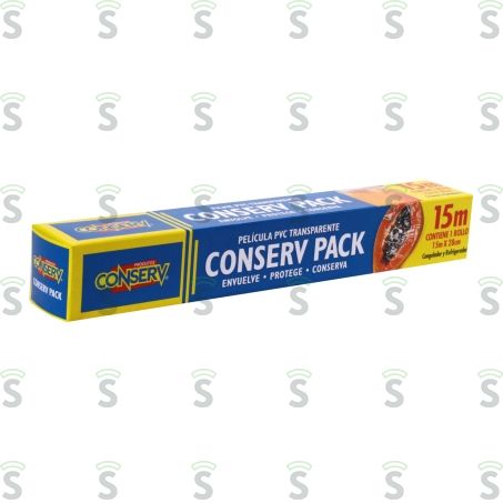  Conserv Filme Pvc Pack Transp Nc    m 15m