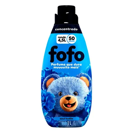  Fofo-amaciante Conc.1l Azul Tudao
