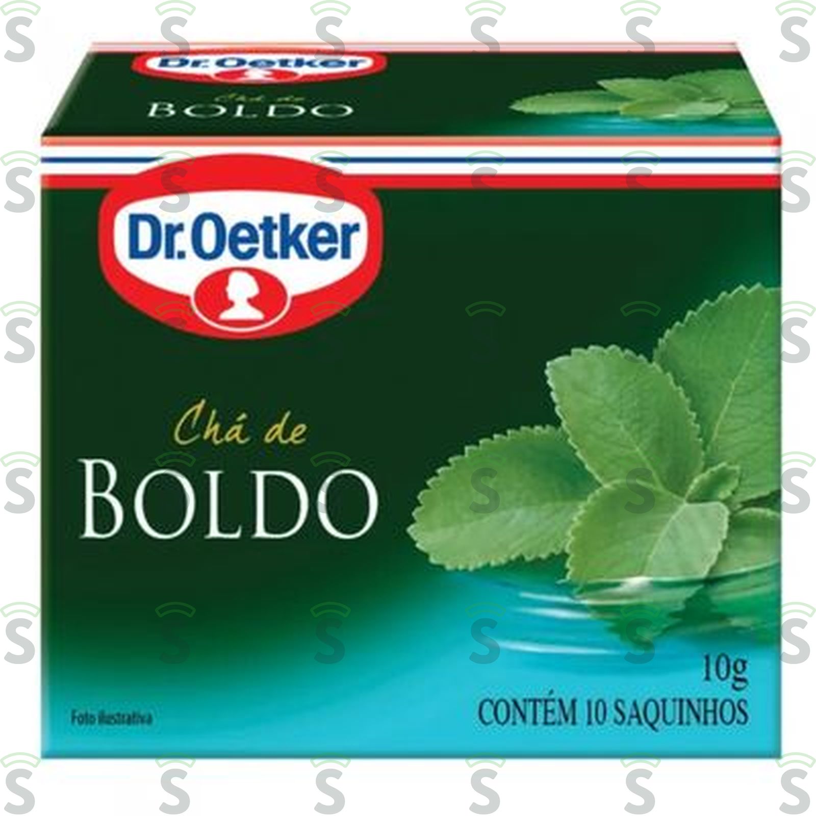 Oetker-cha c/10 boldo 10g
